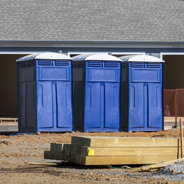 can i customize the exterior of the porta potties with my event logo or branding in Chugcreek